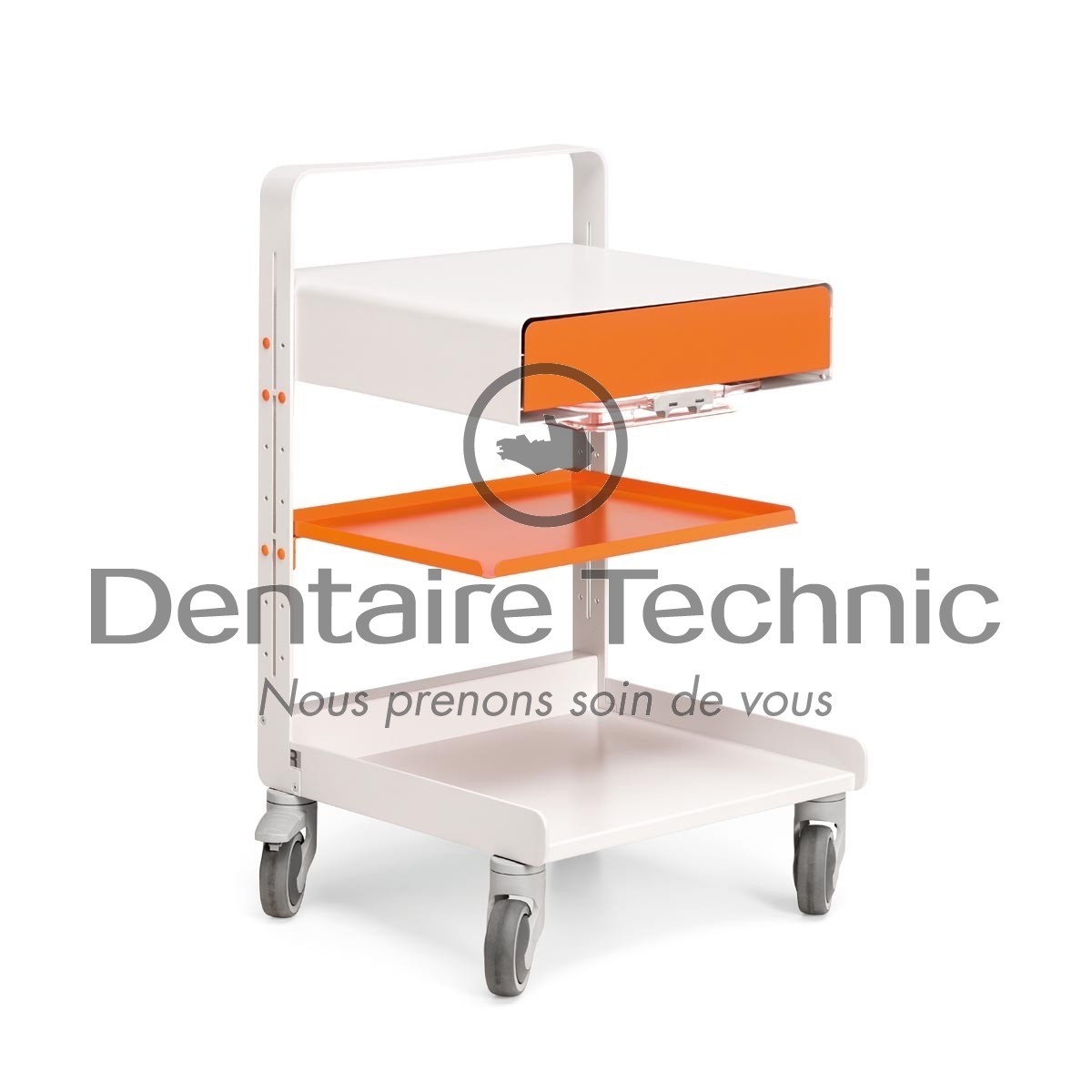 Friday Orange Cart Tubs - Dental Art