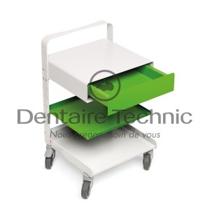 Friday Green Cart Espace + Tiroir - Dental Art