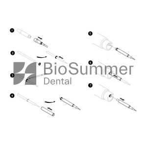 Kit joints d'étanchéité pièce à main Newtron® - Satelec