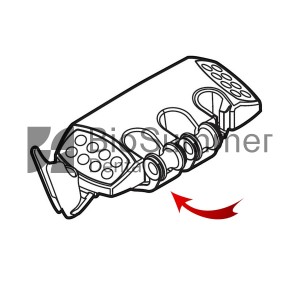 Rouleau support  Flexi tuyau d'aspiration - Planmeca