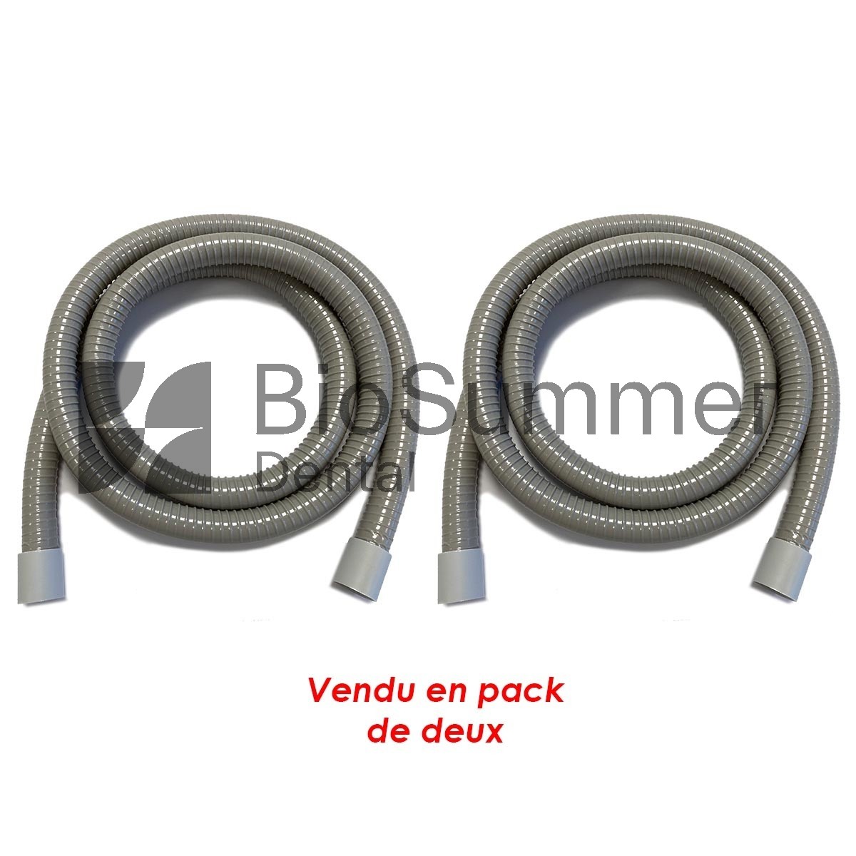 Tuyau aspiration silencieux gris Ø17 (Pack x2) - Anthos Tuyau aspiration silencieux gris Ø17 (Pack x2) - Anthos