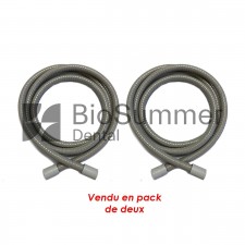 Tuyau aspiration silencieux gris Ø11 (Pack x2) - Anthos