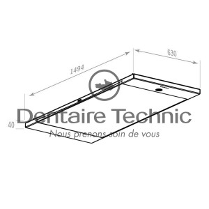 Lumiére du jour suspendu PRISM Synchro - Zenium