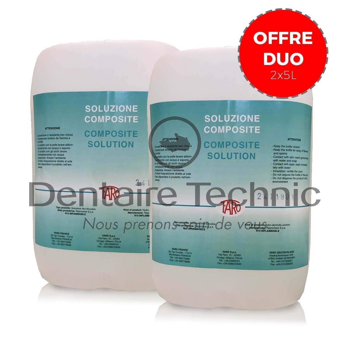 Solution Composite (2 x 5L) - Faro Solution Composite (2 x 5L) - Faro