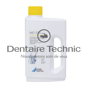 MD 555 désinfection et nettoyage des systèmes d'aspiration (2.5L) - DÜRR DENTAL